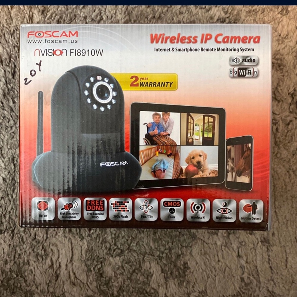 Wireless ip camera